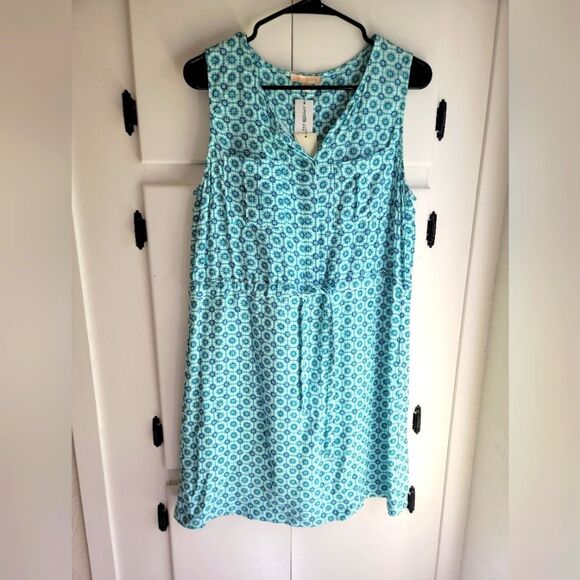 Stitch Fix Skies Are Blue Sabra Shirt Dress Medium Blue - Picture 1 of 5